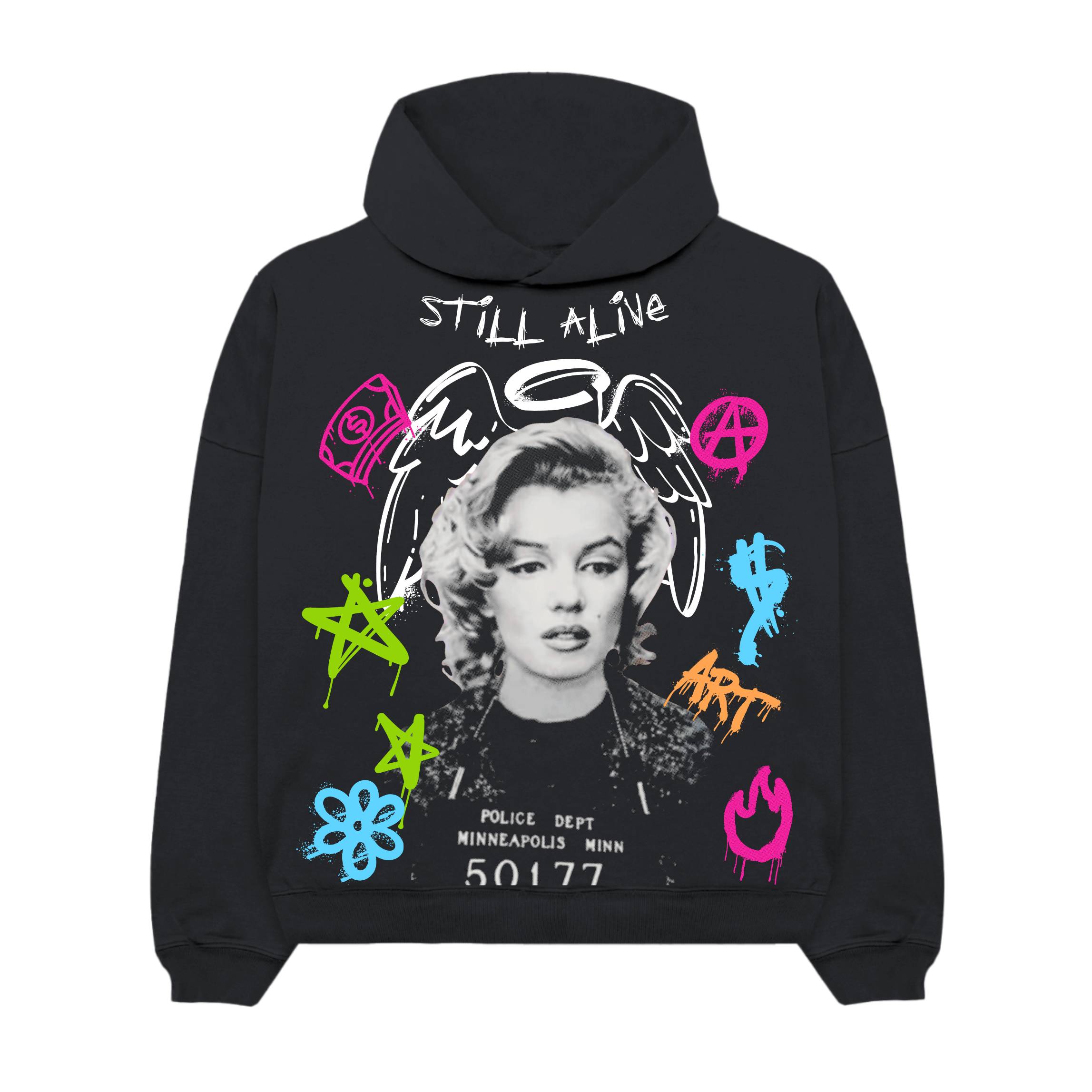 Still Alive - Marilyn Ultra Luxury Heavy Hoodie