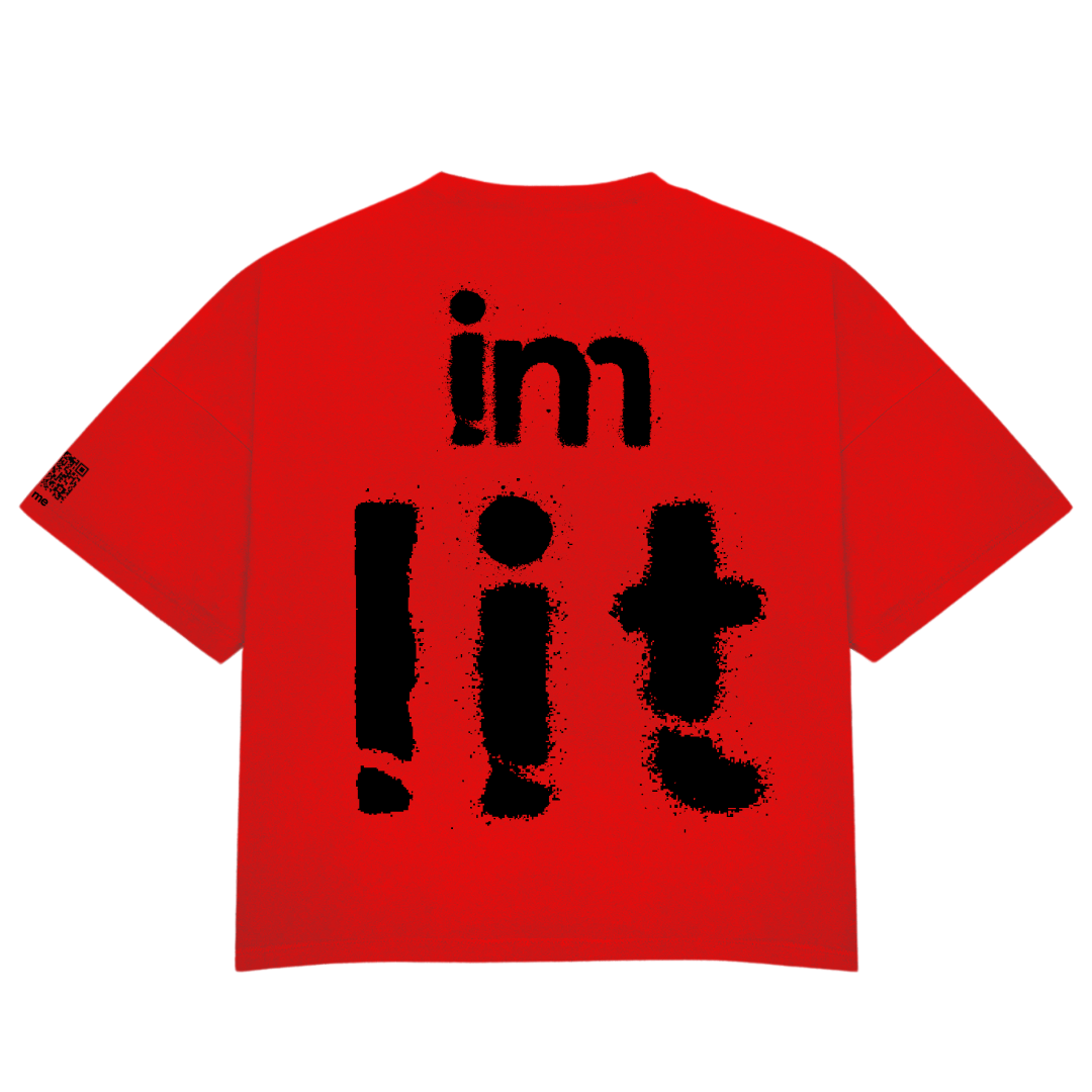 IM LIT Heavy Tee - Red