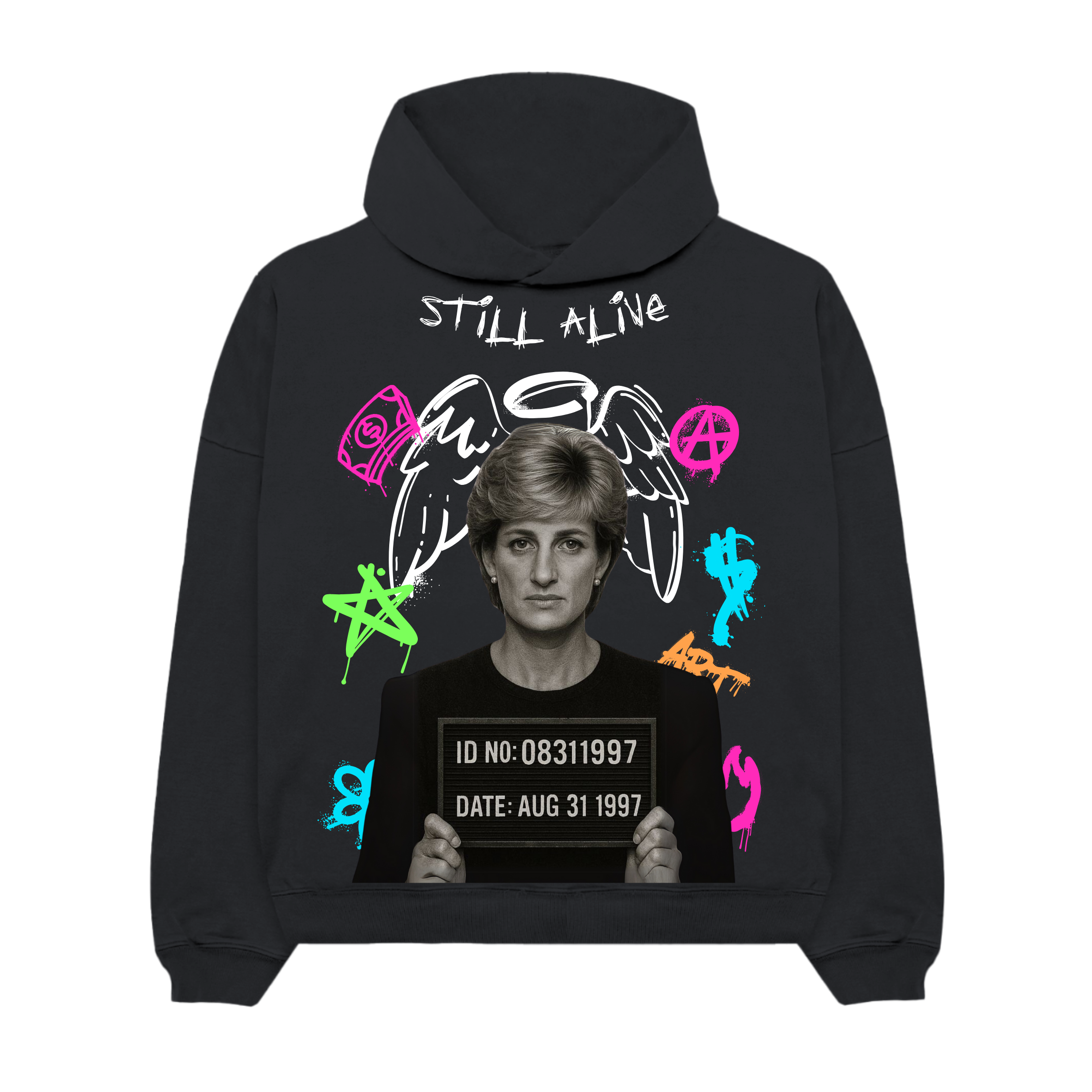 Still Alive - Diana Ultra Luxury Heavy Hoodie