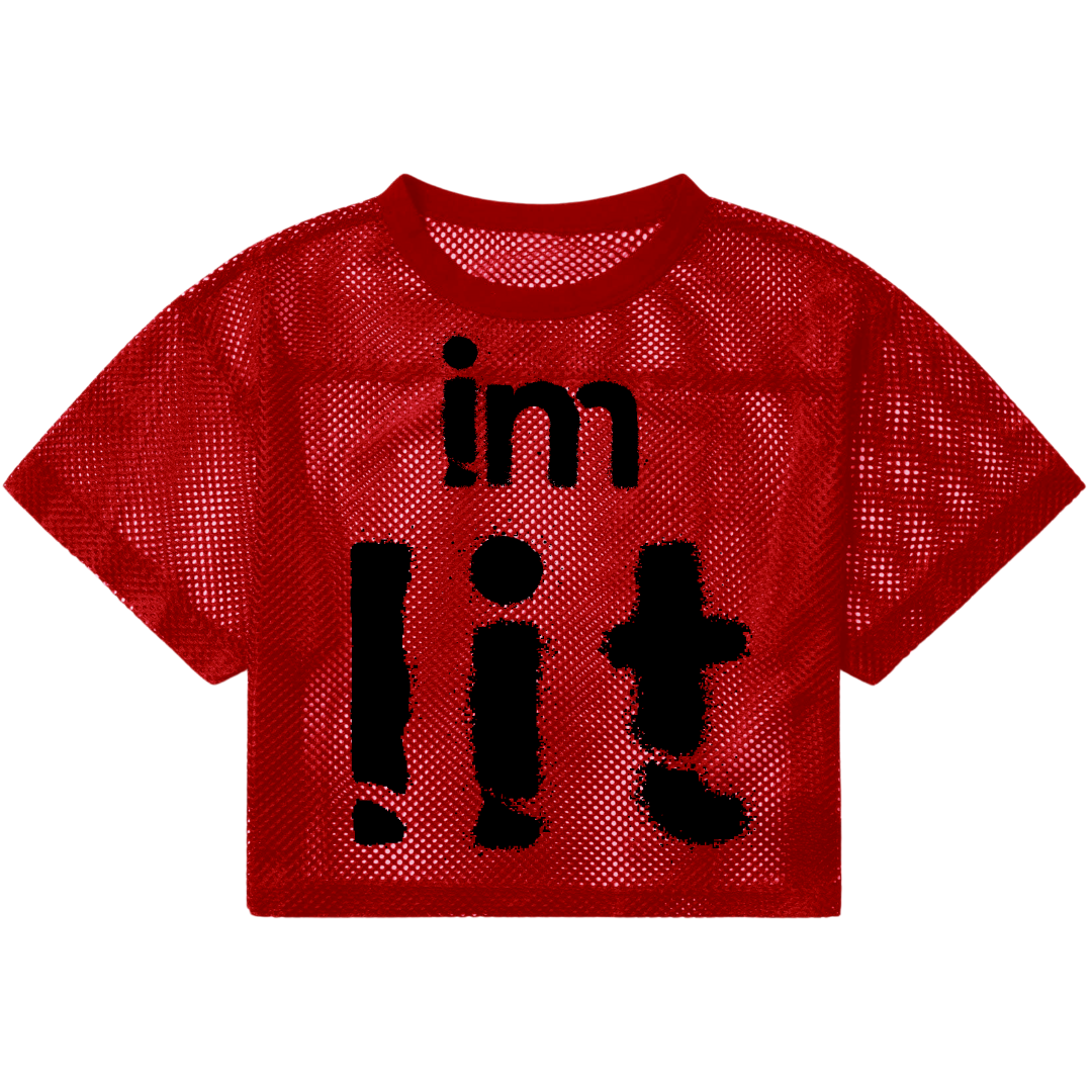 IM LIT Mesh Jersey - Red